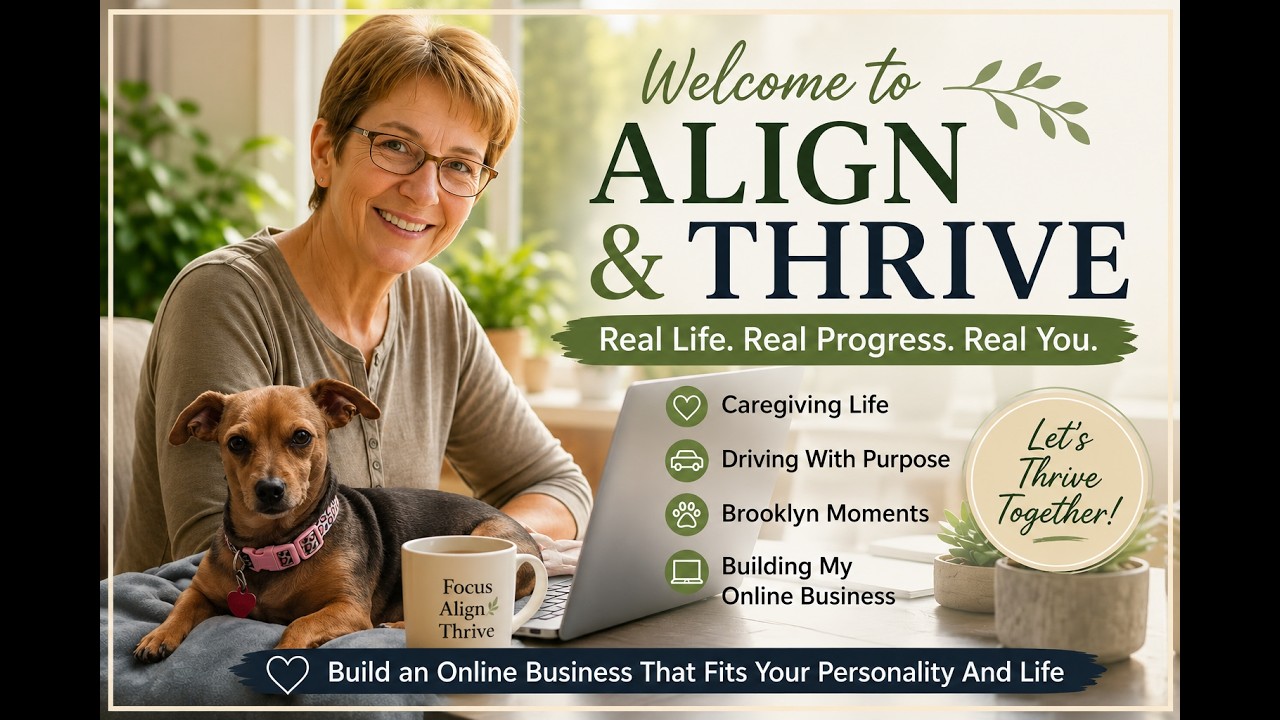 Align & Thrive:  Building An Online Business That Fits Your Personality And Life