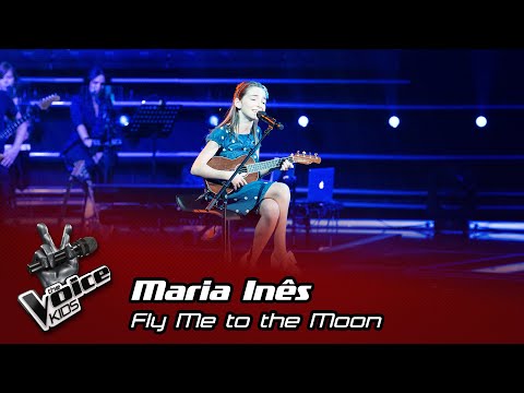 Maria Inês - "Fly Me to the Moon" | Blind Audition | The Voice Kids
