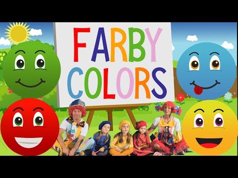 We learn colors in English - videoklip Farby po anglicky