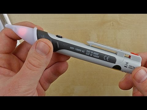 Voltcraft MS400 LED // Berührungsloser Spannungsprüfer // TEST / REVIEW (DEUTSCH)