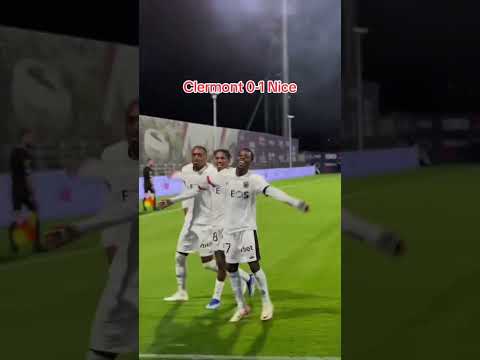 But d'Hicham Boudaoui en action ! #ogcnice #clermontfoot