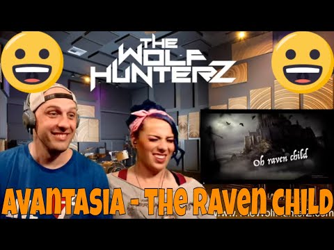 First Time Hearing AVANTASIA - The Raven Child (OFFICIAL LYRIC VIDEO) THE WOLF HUNTERZ Reactions