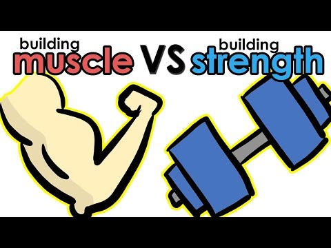 Building Muscle Vs Building Strength - What's the Difference?