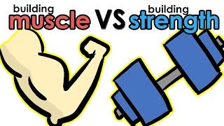 Building Muscle Vs Building Strength - What
