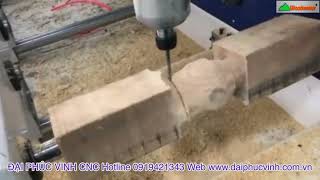 MÁY ĐỤC TƯỢNG CNC 8 Trục Woodmaster