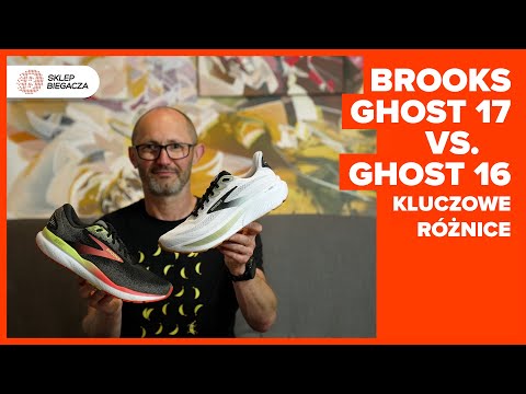 Buty Brooks Ghost 17 M Czarno-Pomarańczowe