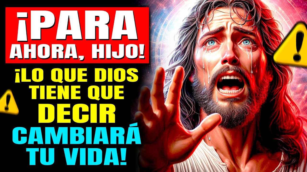 ⚠️DIOS DICE: ¡SOLO TE PIDO UN MINUTO PARA REVELARTE UN SECRETO QUE CAMBIARÁ TU VIDA!