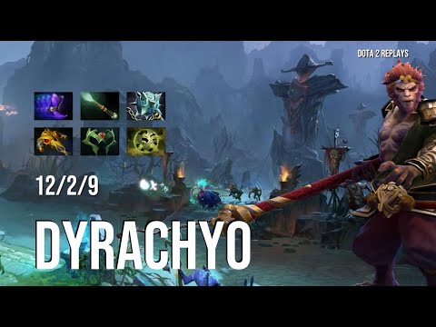 Dota 2 Pro Gameplay   dyrachyo   Monkey King   12 2 9   High Skill Dota 2