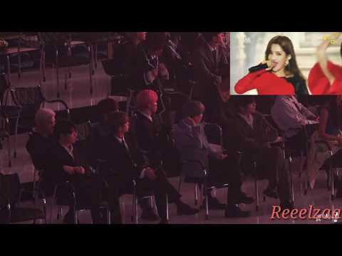 190424 BTS REACTION (G)-IDLE ,SENORITA, LATATA IN TMA 2019