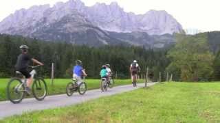 preview picture of video 'Bambino Biking in der Region Wilder Kaiser'