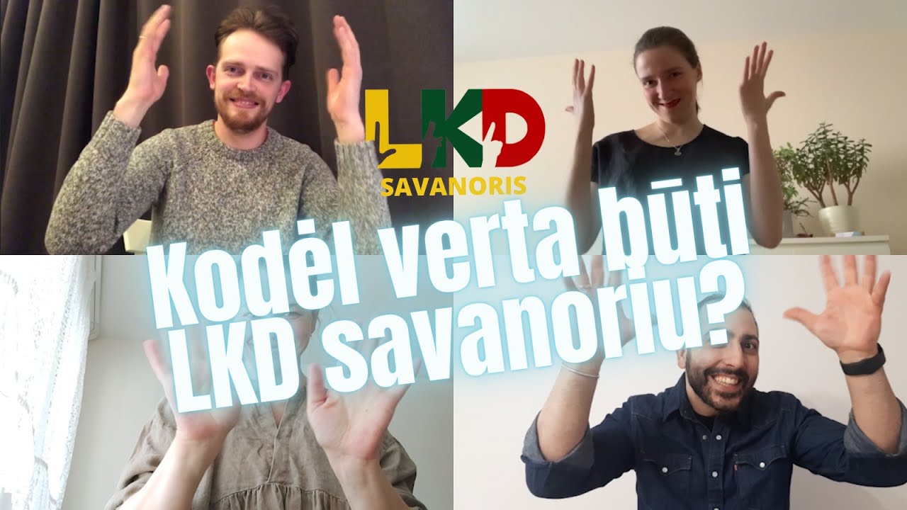 Kodėl verta būti LKD savanoriu?