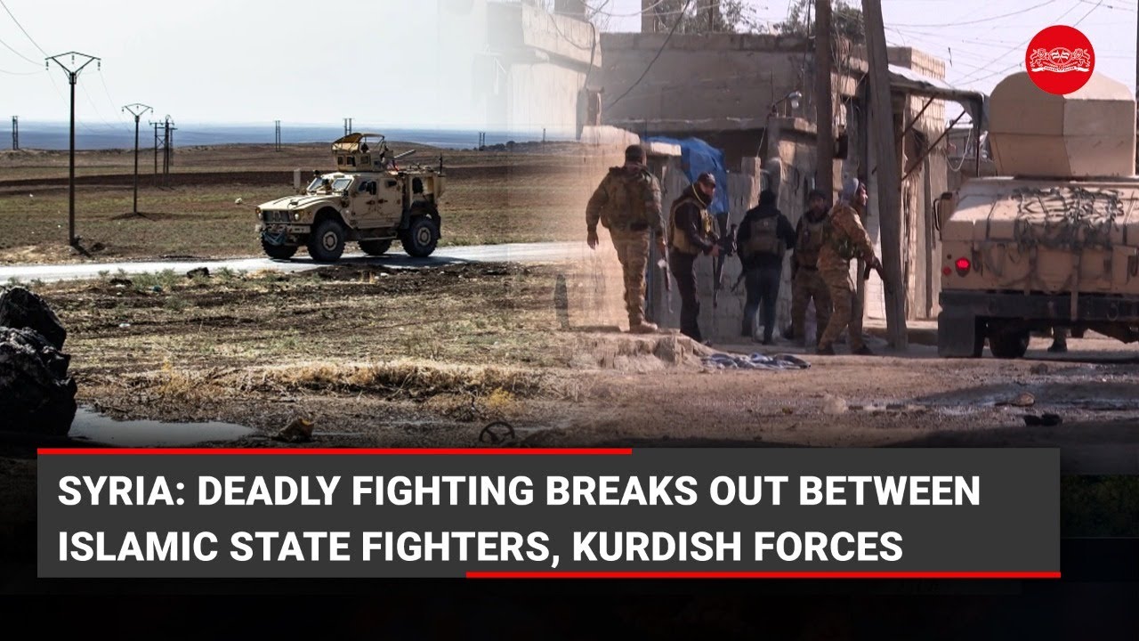 WATCH | Deadly clash between Islamic State fighters and Kurdish forces in Syria, nearly 90 dead