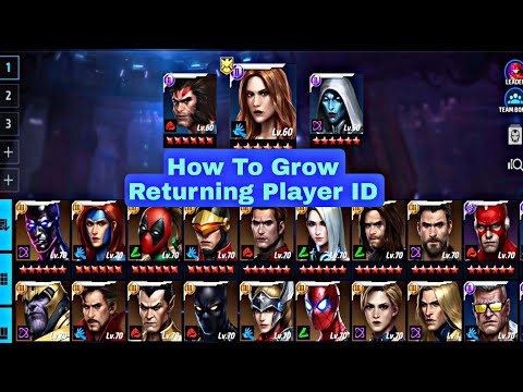 How To Grow Returning Player ID - Marvel Future Fight