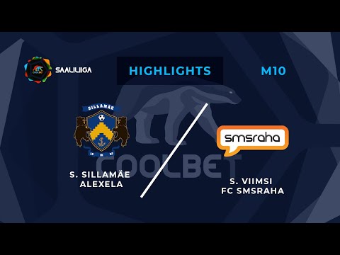 Sillamäe Alexela - Viimsi FC Smsraha. Coolbet Saaliliiga. MD 10. Highlight