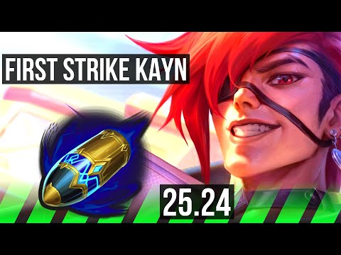KAYN vs AMUMU (JGL) | First Strike | NA Master | 25.24