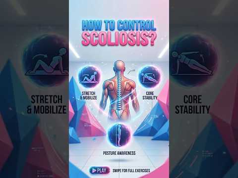 How to Control Scoliosis at Home | Best Physiotherapy Exercises for Spine Correction