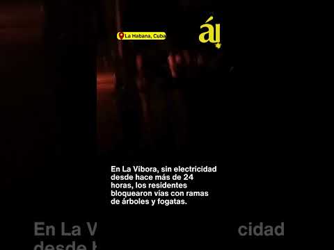 La Habana: Vecinos de La Víbora y el Cerro protestan contra el régimen con fuego y cacerolazos