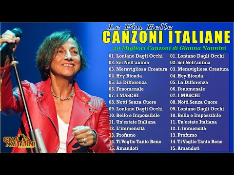 20 Migliori Canzoni Di Gianna Nannini - Le 20 Canzoni Italiane Famose Nel Mondo - Musica italiana