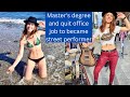 AMAZING HOW MASTER S DEGREE AND QUIT OFFICE JOB TO BECOME STREET MUSIC PERFORMANCE SINA THEIL