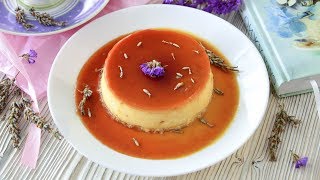 Лавандовый ФЛАН ☆ КРЕМ-карамель ☆ Crème caramel