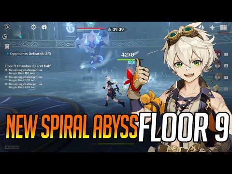 New Spiral Abyss Floor 9 9Star Clear [Genshin Impact]