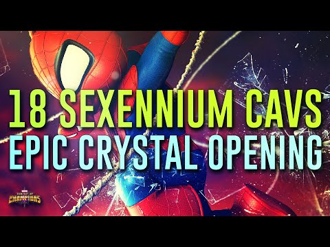 Epic 18 Sexennium Cavalier Crystal Opening - Marvel Contest of Champions