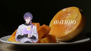 【HANDCAM】pov: eating an expensive mango while claude is sleeping 🥭