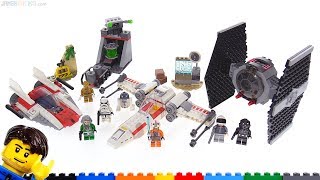 LEGO Star Wars reviews: X-Wing, A-Wing, & TIE Fighter 4+ sets 75235 75237 75247 by JANGBRiCKS