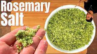 How To Make Rosemary Salt