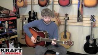 Video thumbnail for Kraft Music - Yamaha FG730S Acoustic Guitar Demo by Kraft Music
