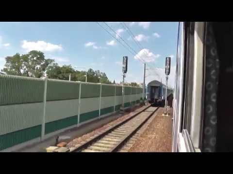 Souběžná jízda vlaků R 1540 F. A. Gerstner a R 666 Vajgar - České Budějovice, 4.8.2015