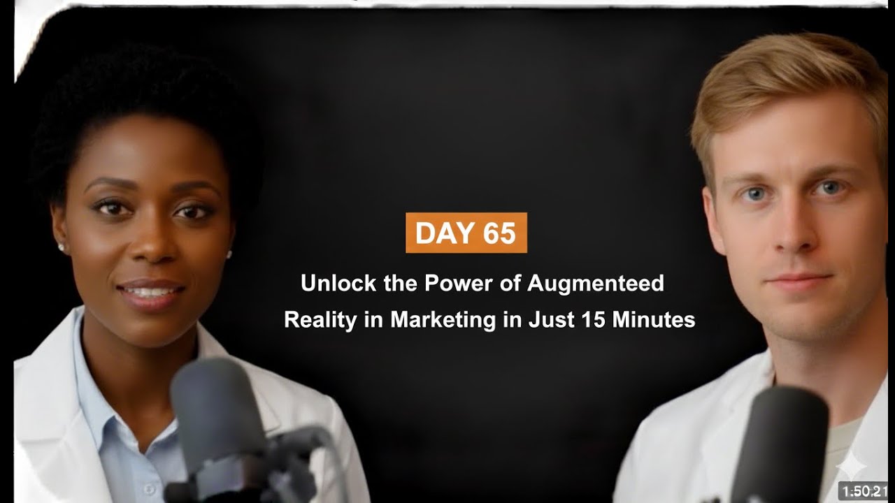 Day 65 Unlock the Power of Augmented Reality in Marketing in Just 15 Minutes
