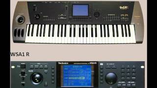 Video thumbnail for Technics WSA 1 Sound Demos mit 4 von mir improvisierten Songs by Musiker Lanze