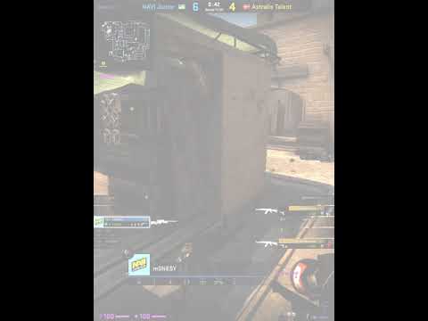 AWP Clutch m0NESY 1vs3. Astralis Talent vs NAVI Junior. Mirage. LOOT.BET Season 9 Closed Qualifier