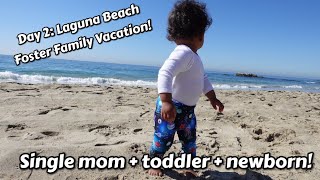 Day 2: Laguna Beach Staycation— Beach Day! | Foster Family