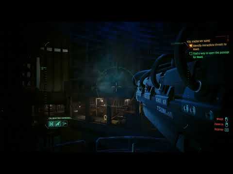 Cyberpunk 2077 - NG+ - Very Hard - Netrunner - Guide Reed To The Meeting Point Using Sniper