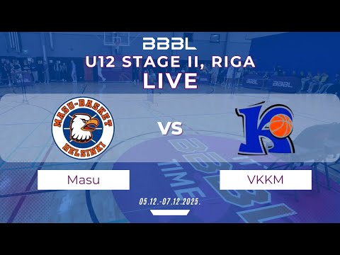 MaSu Basket 2014 vs V. Knašiaus KM "ISE" 2014 | BBBL U12 | Stage II