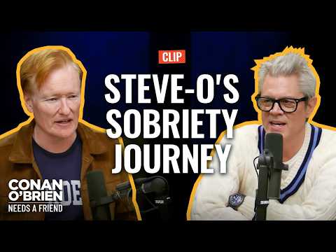Johnny Knoxville Praises Steve-O’s 17-Year Sobriety Journey | Conan O'Brien Needs A Friend