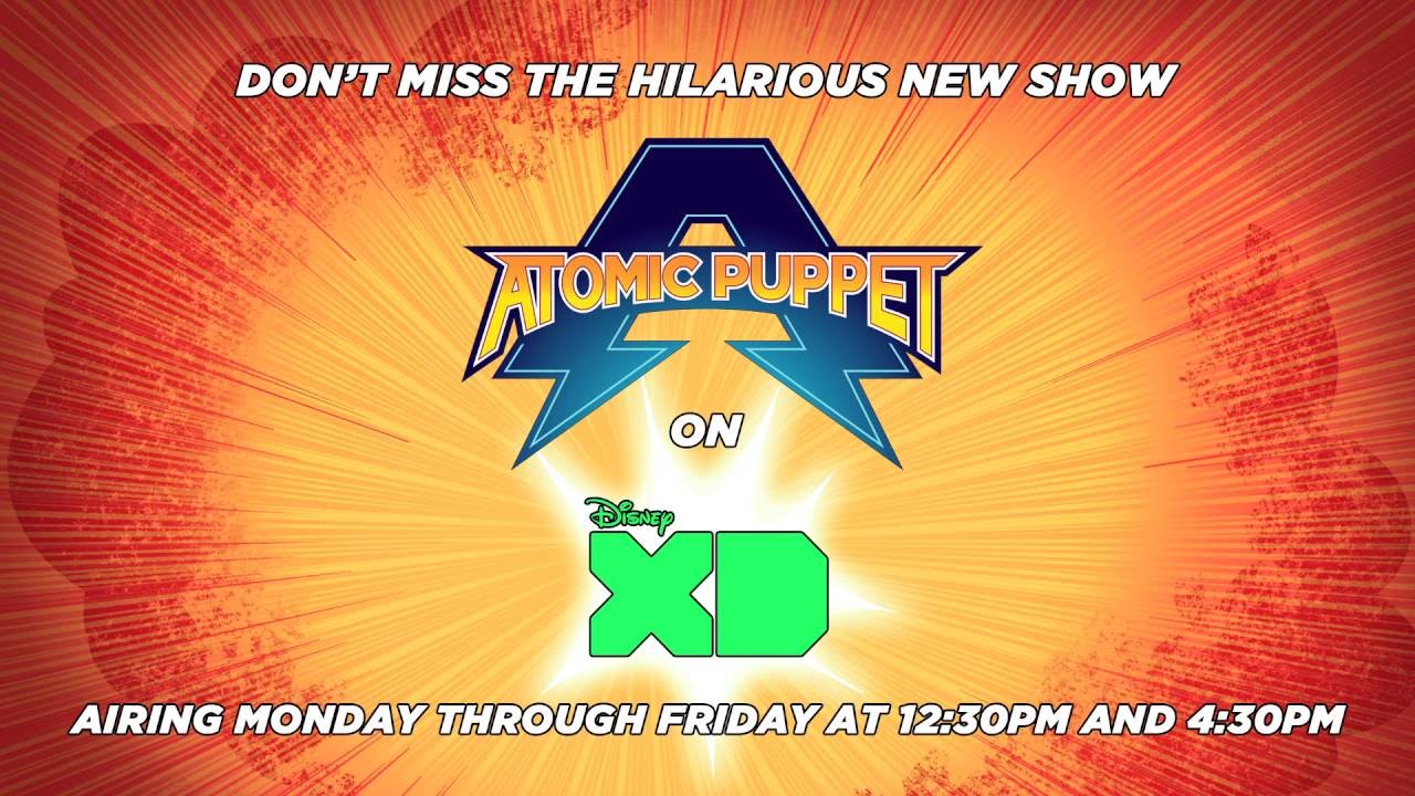 Atomic Puppet on Disney XD July 18th!