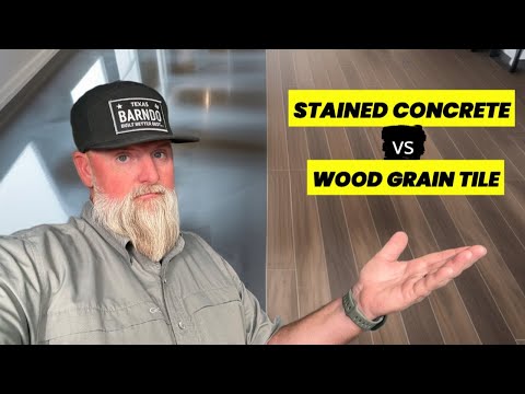 Stained Concrete vs Wood Grain Tile: Which Is the Better Upgrade?