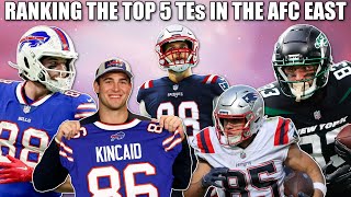 AFC EAST ROUNDTABLE: Ranking The TOP 5 TEs in the AFC EAST