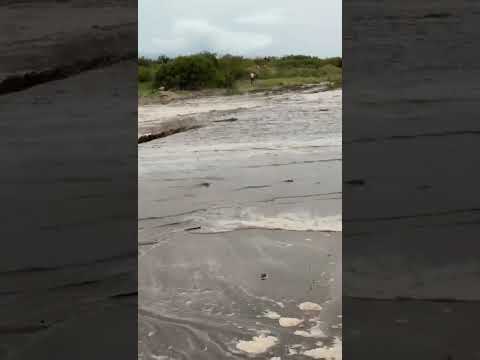 El COE La Rioja recomienda precaución en Ruta N°75 por crecidas de los ríos