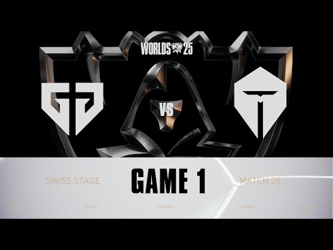 GEN vs TES | Game 1 | WORLDS 2025 | Swiss Stage | Hoàng Luân Co-stream