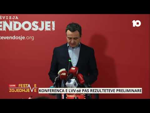 Milaim Zeka ulet në mes të studios teksa Albin Kurti mbanë konferencën