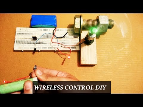 Remote control wireless circuit for Lights and Fans DIY || Step by Step