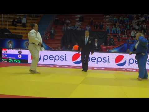 Gülşah KOCATÜRK (TUR) - Urska UREK (SLO) 2014 Judo Grand Prix Zagreb