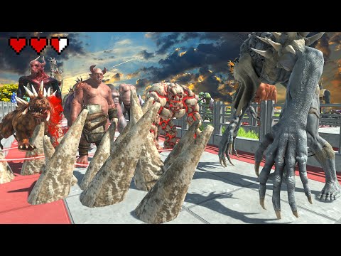 🔥EXTREME ONE Shot SCOURGE VS All Units - Animal Revolt Battle Simulator