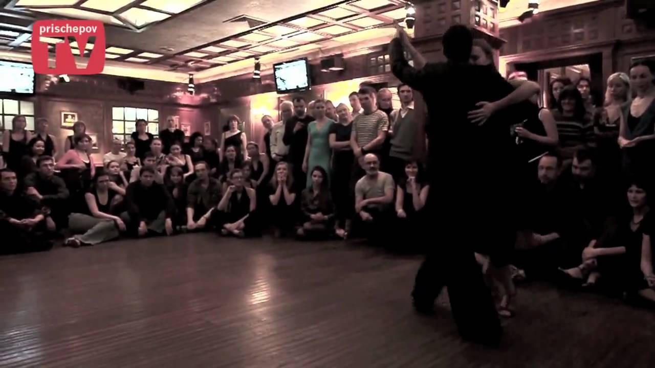 Slava Ivanov & Olga Leonova, Russia, Moscow, Milonga "El Colectivo", 07.02.2010