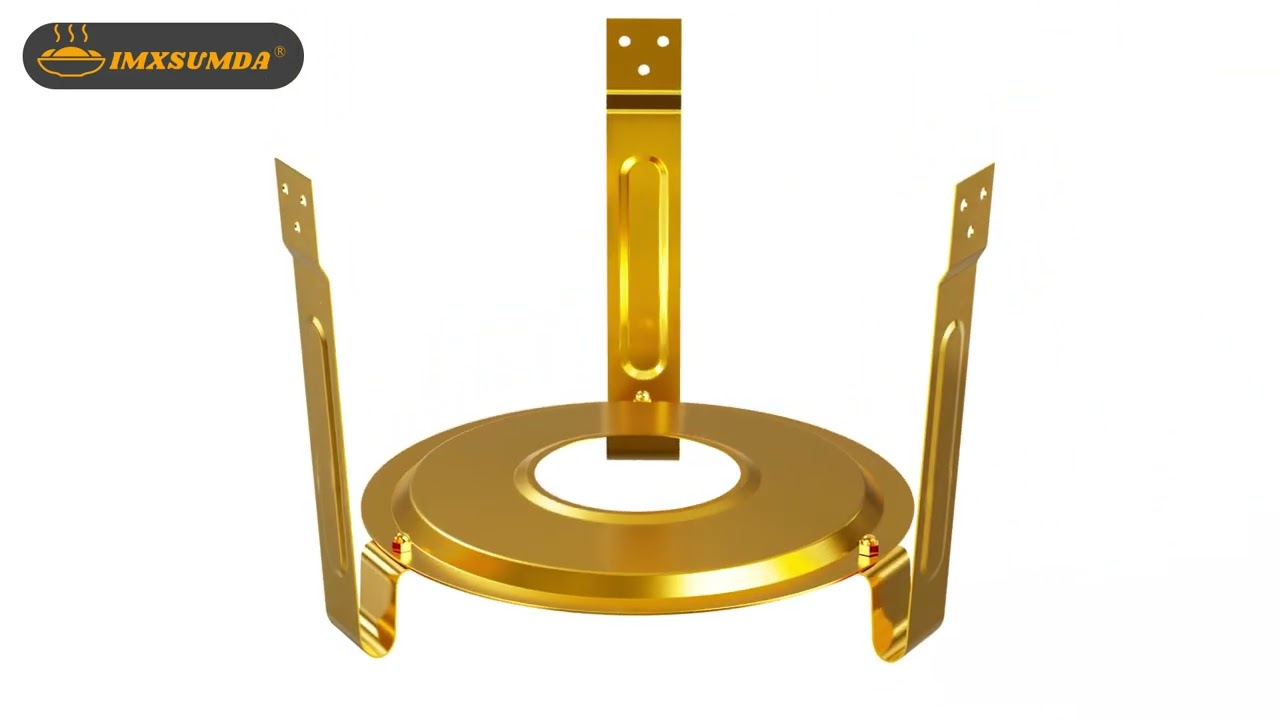 Installation Instructions for IMXSUMDA Gold Chafing Dish Buffet Set