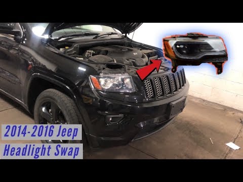 ⚠️2014-2016 Jeep Altitude Grand Cherokee | Halogen to Bi-Xenon Headlight Swap
